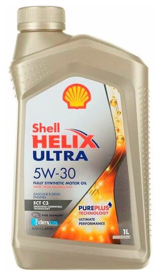 Моторное масло Shell Helix Ultra ULTRA ECT C3 5W30 1л. (арт. 550042846) SHL-5W30-ULTRAECT-1L