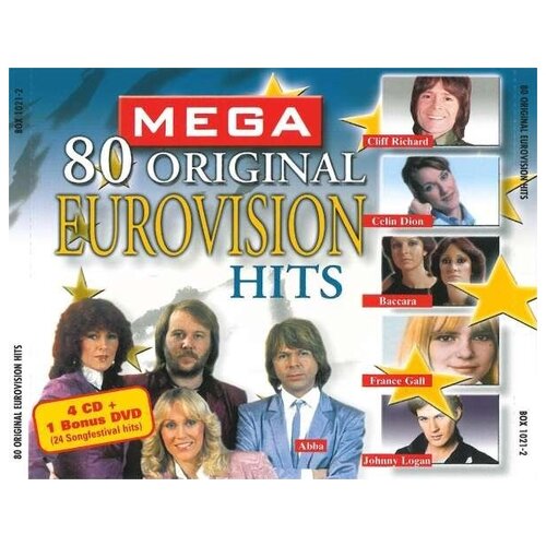 Eurovision: 80 Song Festival Hits (4CD + DVD)