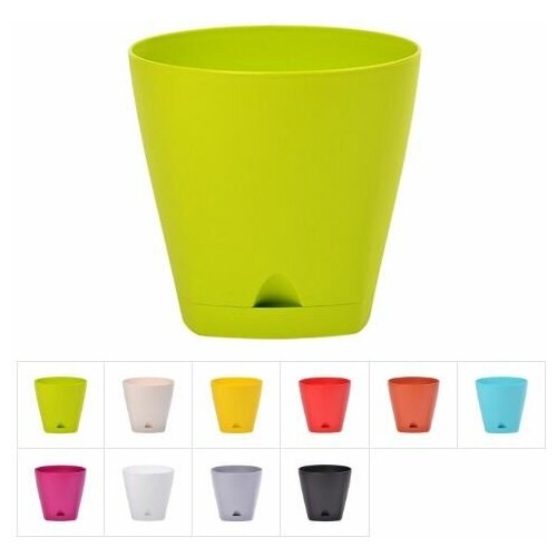 Кашпо Urban (Урбан) 1,35 л, DRINA (цвета в ассортименте) (10360)