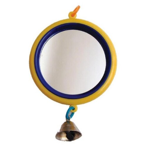 фото Игрушка зеркало большое круглое с колокольчиком 1/1 1 шт koiko
