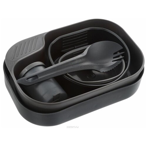 фото Портативный набор посуды wildo camp-a-box® complete black