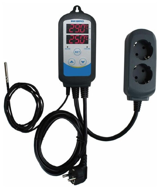 Программируемый контроллер температуры / терморегулятор с таймером Inkbird ITC-310T-B