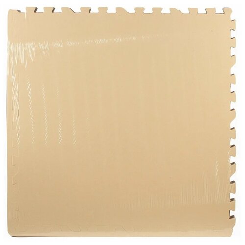 фото Коврик-пазл экополимеры универсальный 60х60, бежевый eco-cover