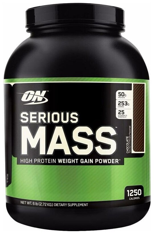 Serious Mass Optimum Nutrition (2727 гр) - Шоколад