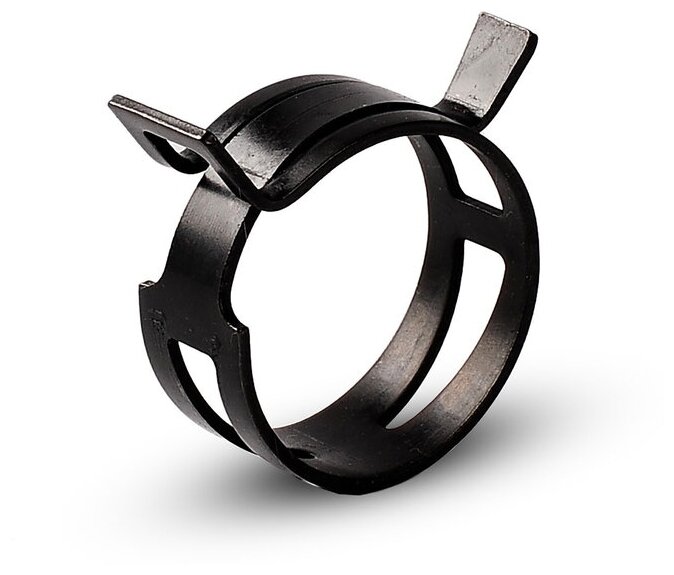 фото Пружинный хомут MGF, диаметр 15 мм, покрытие цинк с напылением