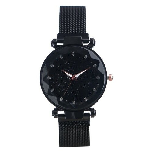 фото Наручные часы noname часы наручные "сольени", браслет на магните, черный