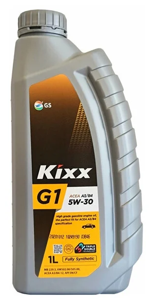 Масло моторное KIXX G1 5W-30 синтетическое 1л