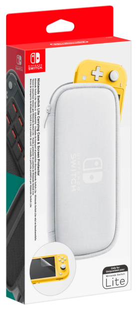Чехол и защитная пленка Nintendo Switch Lite Carrying Case and Screen Protector