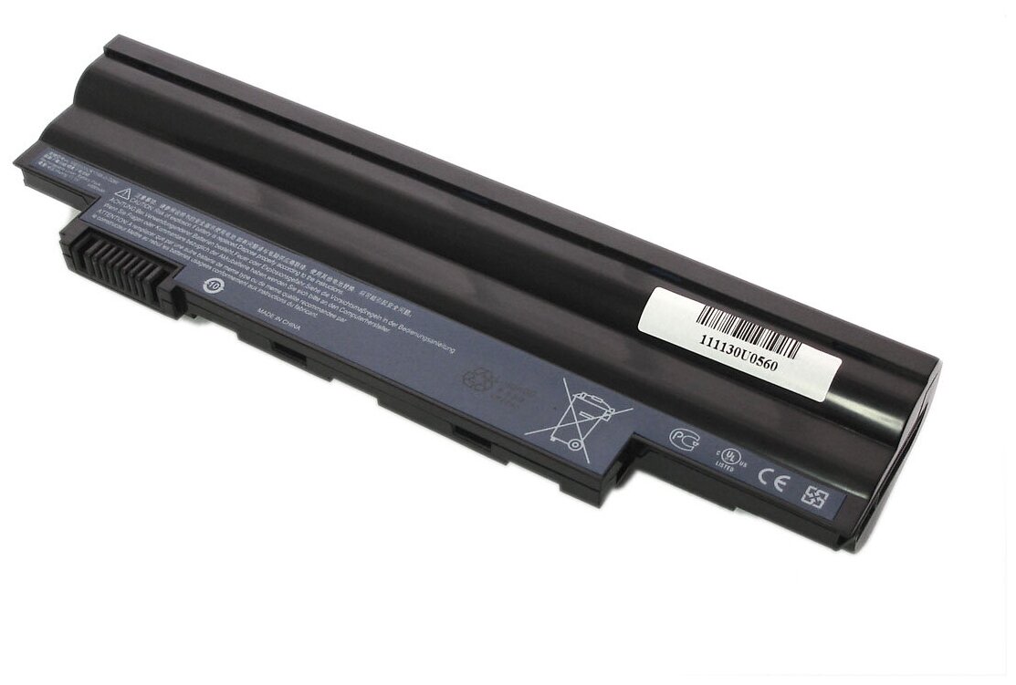 Аккумулятор OEM (совместимый с AL10A31, AL10B31) для ноутбука Acer Aspire One D255 10.8V 5200mAh черный