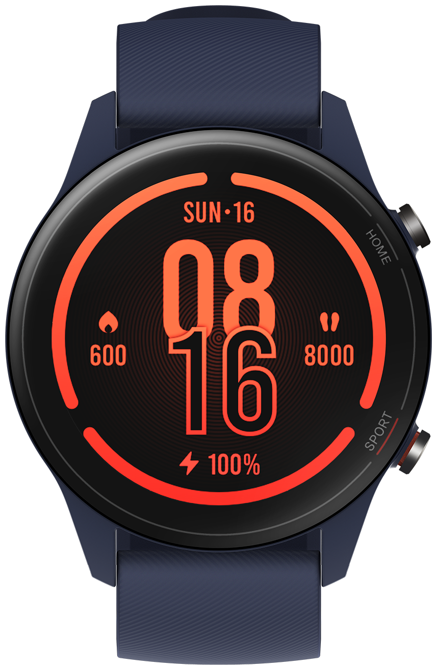 Умные часы Xiaomi Mi Watch, черный —  в е по .