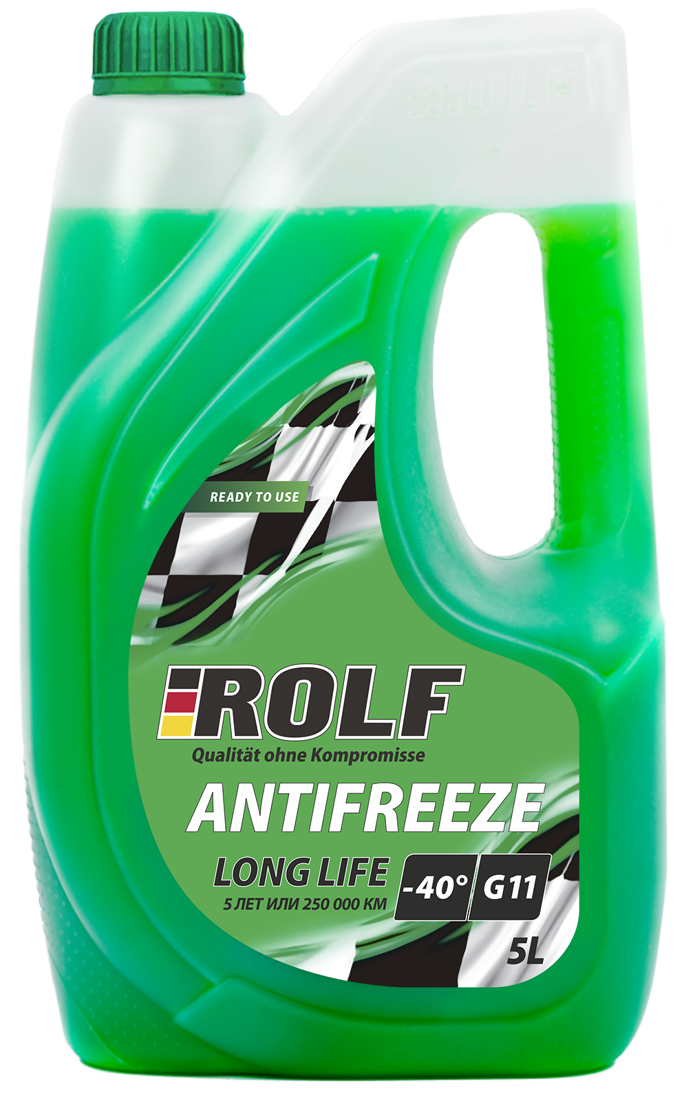 Антифриз Готовый G11 5Л Antifreeze Rolf G11 Green 5L ROLF арт. 70014