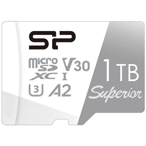 Флеш карта microSDXC 1Tb Class10 Silicon Power SP001TBSTXDA2V20SP Superior + adapter флеш карта microsdxc 512gb class10 silicon power sp512gbstxda2v20sp superior adapter