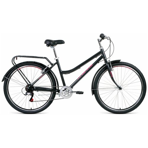 Велосипед Forward Barcelona Air 10 26 7 скоростей серыйрозовый 2499000₽