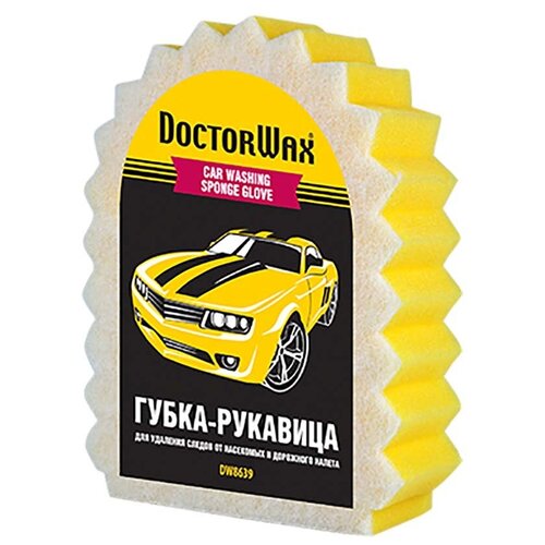 фото Губка-рукавица doctor wax dw 8639