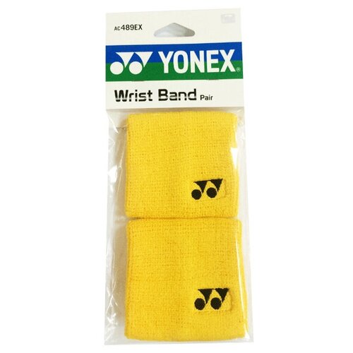 фото Напульсник yonex wristband ac489 x2 yellow