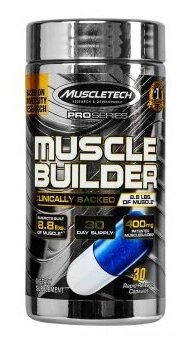 Muscle Builder, 30 капсул