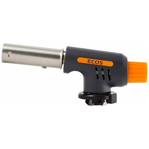 фото Газовая горелка ecos gti-100 лампа паяльная, портативная, картон 005916