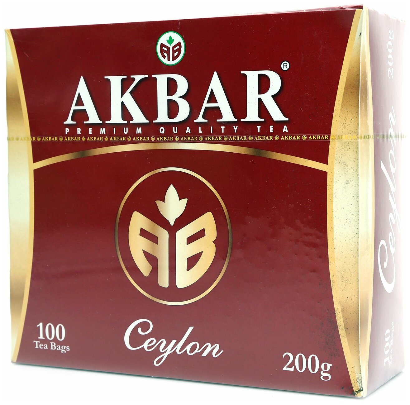 Чай чёрный Akbar Ceylon цейлонский, 100x2 г