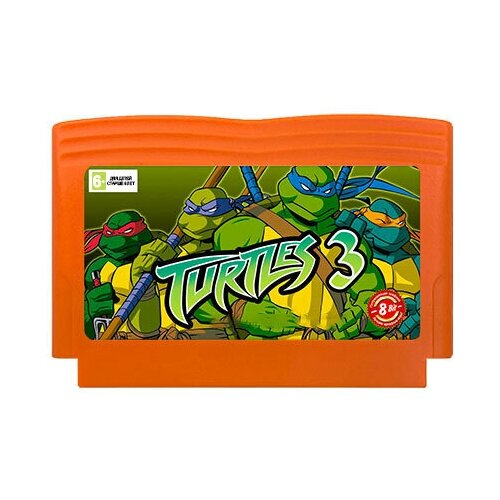 Игра для Dendy: TMNT 3 (Teenage Mutant Ninja Turtles 3)