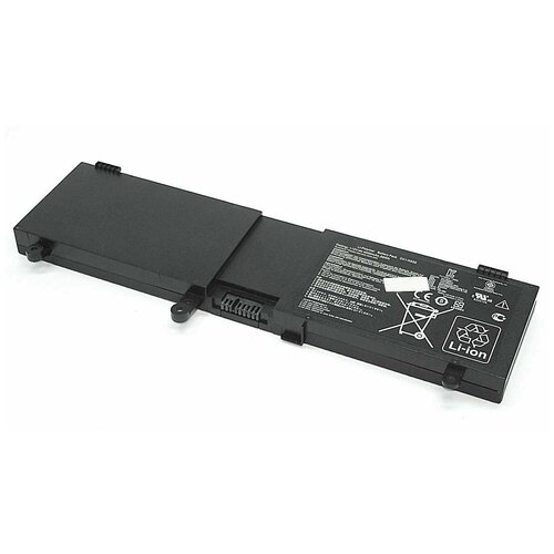 Аккумуляторная батарея для ноутбука Asus N550 15V 59Wh C41-N550 черная