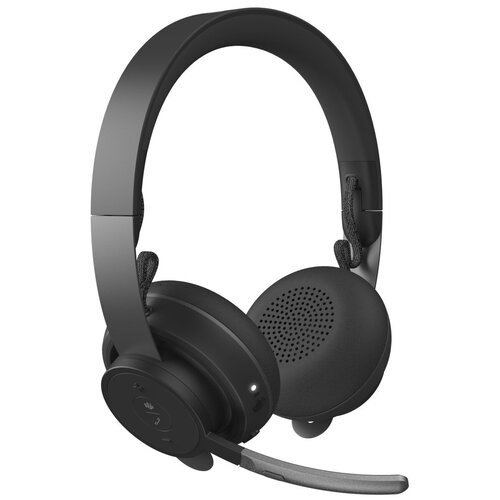 Гарнитура Logitech Headset Wireless Zone Teams Graphite 981-000854