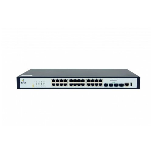 Коммутатор SNR SNR-S2989G-24TX коммутатор snr snr s2995g 24tx poe