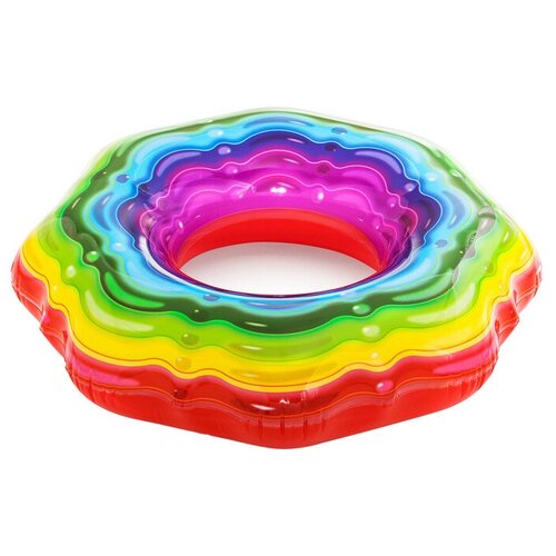 круг для плавания rainbow ribbon d 115 см от 12 лет 36163 bestway Bestway Круг для плавания Rainbow Ribbon, d=115 см, от 12 лет, 36163 Bestway