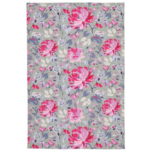 фото Набор из 2-х полотенец grey floral размер: 70*47 см kitchen craft