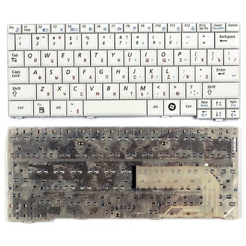 Клавиатура для ноутбука Samsung N120 N510 белая 1712₽