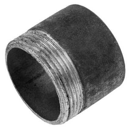 Резьба стальная, 1 1/2", DN 40, PN 16, L=40 мм, Lрезьбы=15 мм(2 шт.)