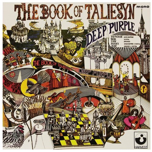 Виниловая пластинка Deep Purple. Book Of Taliesyn. Mono (LP) виниловая пластинка deep purple the book of taliesyn mono 180 gram белый винил 1 lp