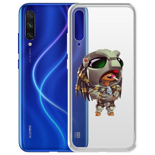 фото Чехол-накладка clear case brawl stars-леон хищник для xiaomi mi a3 krutoff group