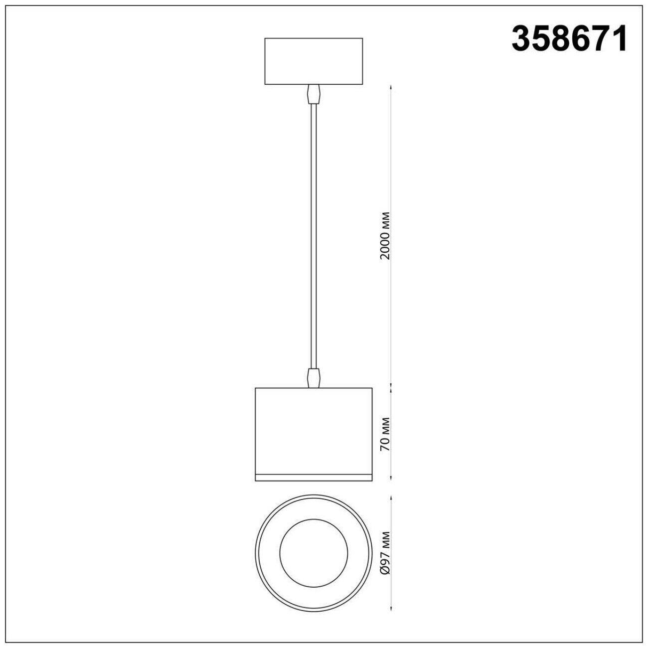 Светильник Novotech PATERA 358671 - фото №6