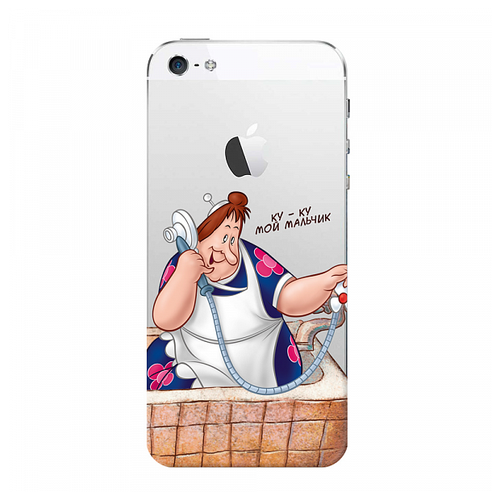 фото Накладка deppa art case iphone 5/5s/se союзмультфильм фрекен бок (арт. 100565)