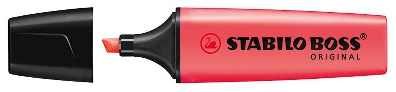 Stabilo Текстовыделитель  Boss Original 70   красный sela25