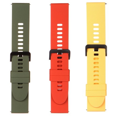 Комплект ремешков Xiaomi Mi Watch Strap (3-Pack) XMWTCL01WD (BHR4887GL)