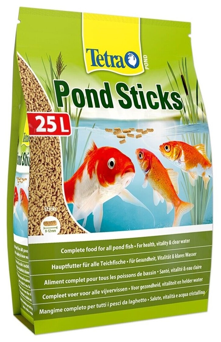 Tetra Pond Sticks 25 л. (bag) (палочки)