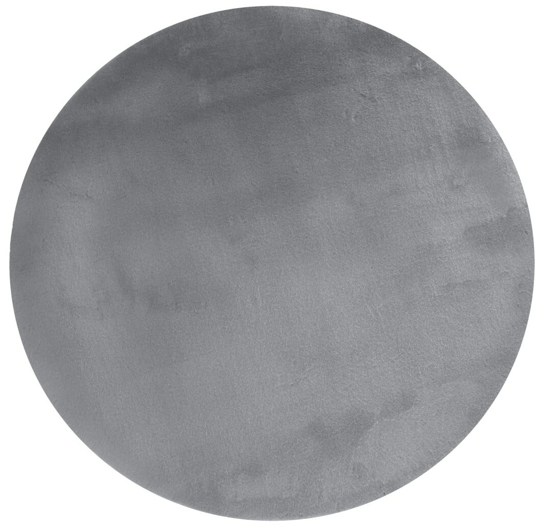 Шкура полиэстер Inspire Bianca д100 см цвет серый - фотография № 1