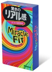 Презервативы латексные Sagami Miracle Fit - 10 шт.