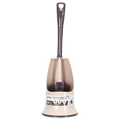 Ершик туалетный BoomJoy JY8466 бежевый/коричневый 1