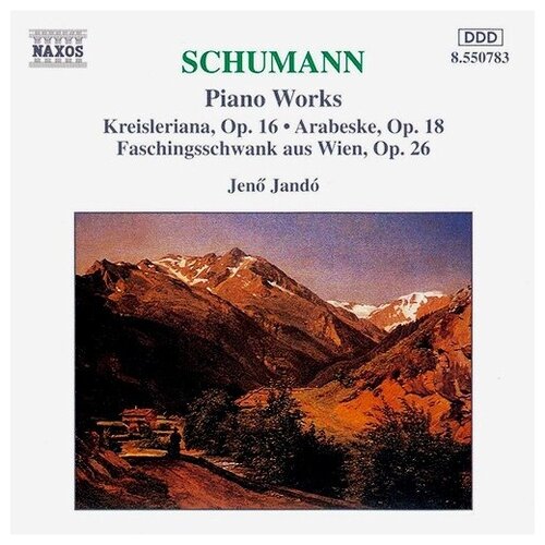 Schumann - Piano Works*Kreisleriana Faschingsschwank Aus Wien - Naxos CD Deu ( Компакт-диск 1шт) Шуман chabrier piano works vol 3 naxos cd deu компакт диск 1шт