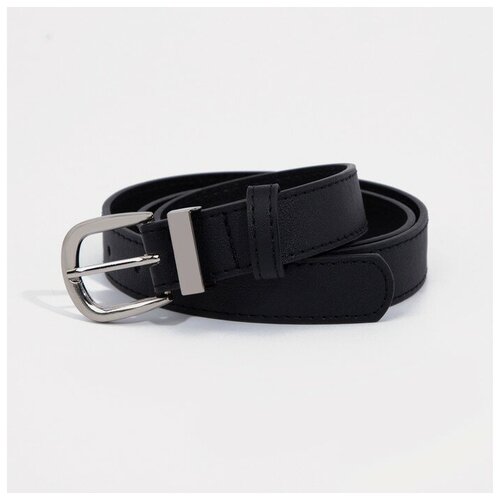 фото Ремень текстиль, длина 105 см., черный dreammart