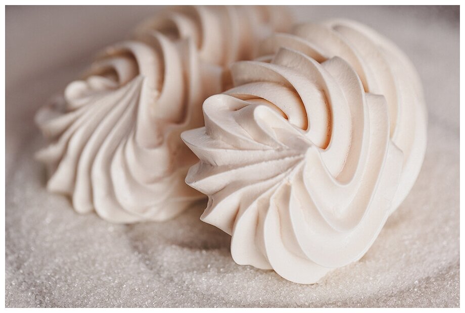 Безе "Туиль"ванильное, воздушное безе/меренга для торта/десертов/для украшения/ваниль, 180 г - фотография № 4