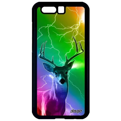 фото Противоударный чехол на телефон // honor 9 // "олень" самец дизайн, utaupia, цветной