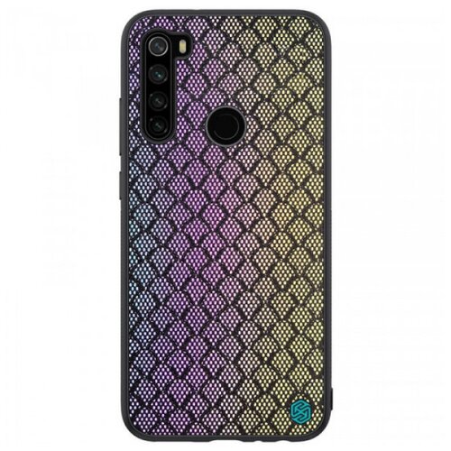 фото Nillkin twinkle rainbow чехол с текстурной тканевой вставкой для xiaomi redmi note 8