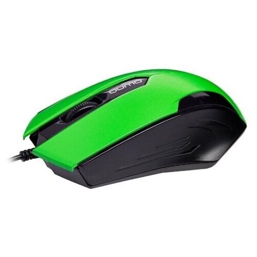 Мышь проводная QUMO Office M14 зеленый 31300₽