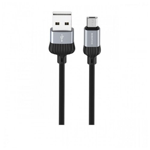 Кабель Borofone BX28 Micro-USB 3A 1м кабель usb type c bx28 зa 1m borofone черный