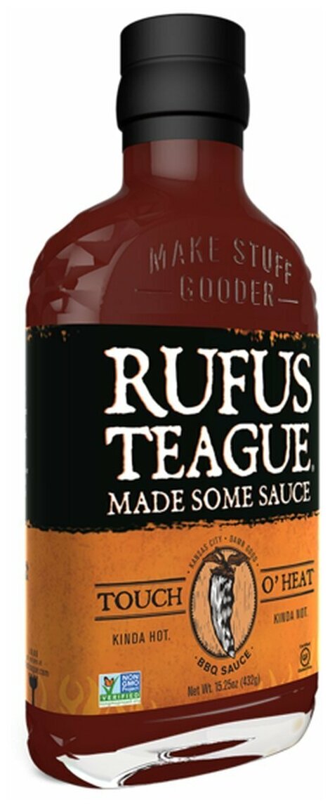 Соус томатный Rufus Teague "TOUCH O HEAT" (Острый с перцем), 1шт
