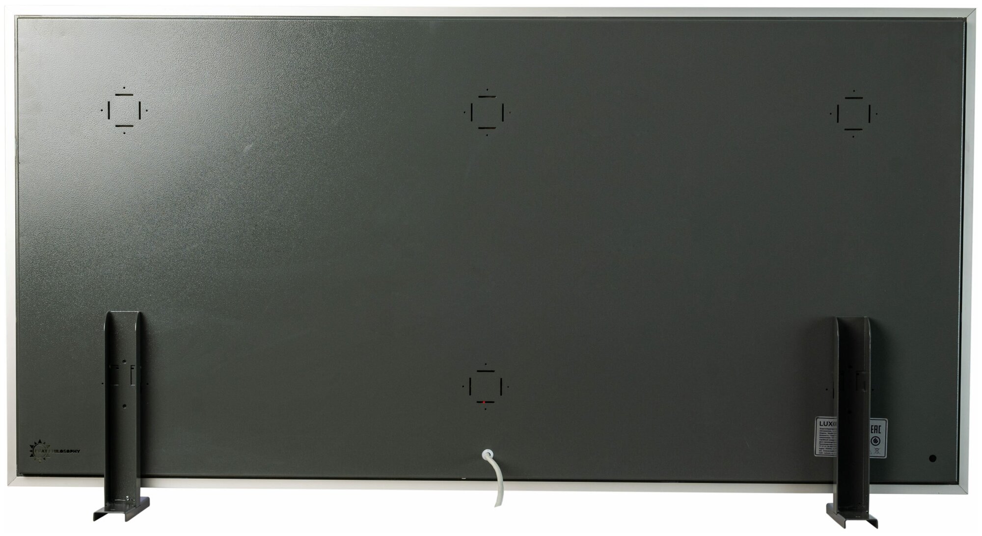 Инфракрасный электрический настенный обогреватель LUXOR W700 серый - фотография № 2