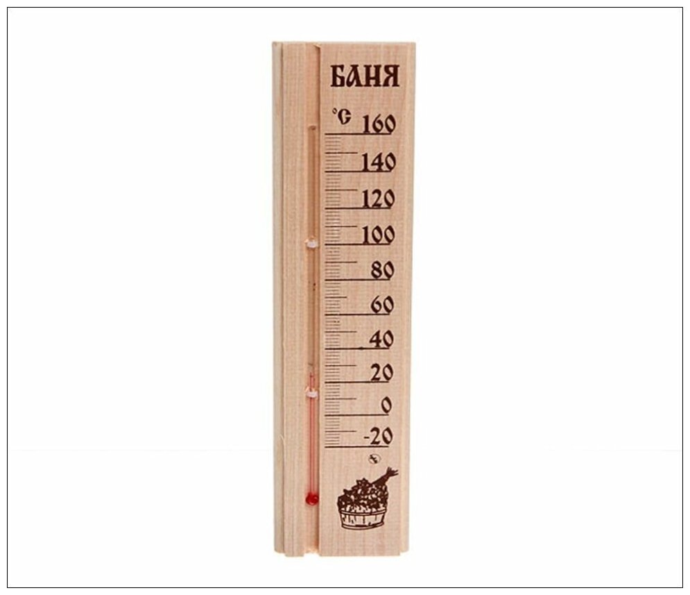 Термометр для бани и сауны банные штучки Баня - фотография № 4
